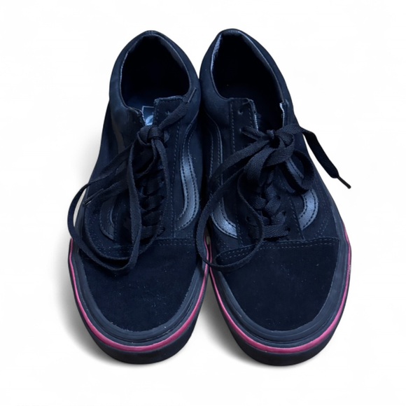 Vans Old Skool Black Flame Wall Women’s 8.5 Men’s 7.0 - Picture 2 of 7